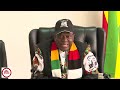 President Mnangagwa addresses a Politburo meeting