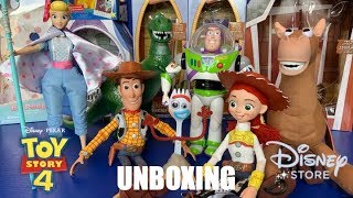 Toy Unboxing Review: "Toy Story 4" Interactive Talking Action Figures