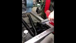 Front suspension spring \u0026 oil change at Hyperpro Alphen