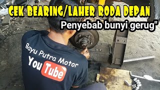 CEK BEARING LAHER RODA DEPAN MOBIL DAIHATSU FEROSA BUNYI GERUG