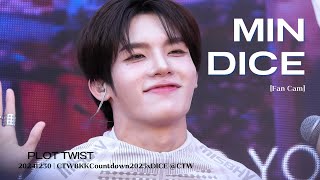 [FANCAM] 241230 | PLOT TWIST - MIN DICE focus #CTWBKKCountdown2025xDICE