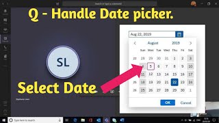 Real interview Question - How to handle date picker in selenium | Selenium java