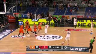 Sam Froling Posts 12 points & 12 rebounds vs. Cairns Taipans