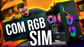 RGB SIM! PC GAMER com AZZA INFERNO para Stream de Fortnite