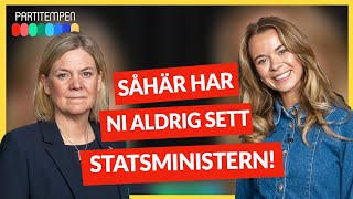 Partitempen X Magdalena Andersson (Socialdemokraterna)