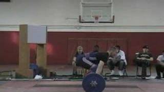 Chandler Alford: Clean \u0026 Jerk#3 - 165 kg