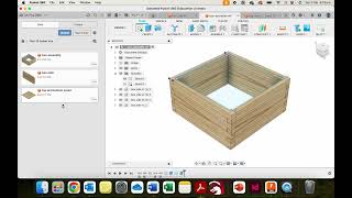screencast box top and bottom panel assembly
