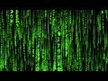 the matrix raining green code backdrop for obs teams zoom calls in 4k link to 45mins ver below