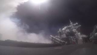 US strikes in Syria launched from USS Porter -3