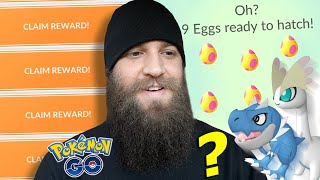 This is what I hatched from Adventure Week 7km Eggs! (Day 1)