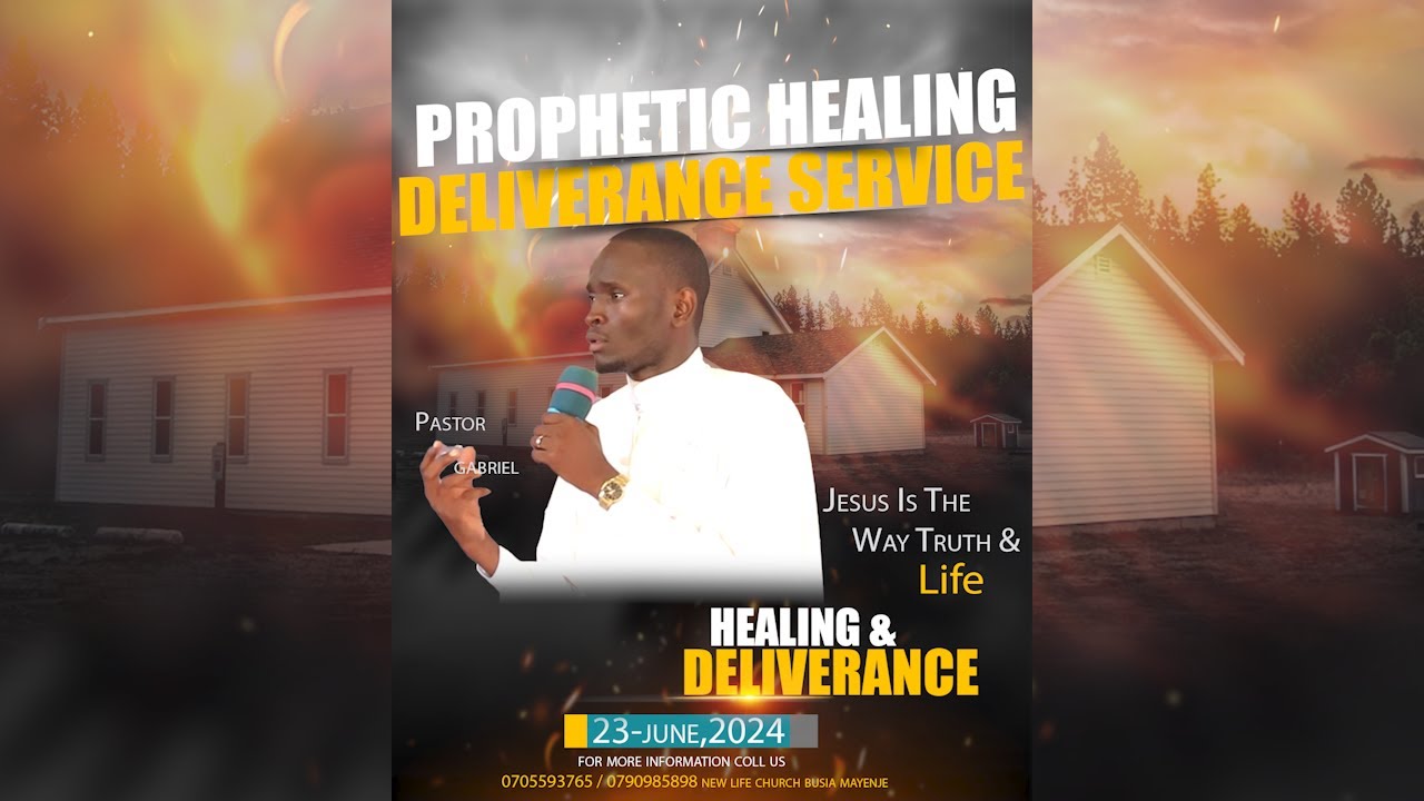Prophetic Healing Deliverance Service Youtube