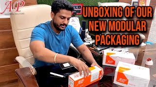 Unboxing of our new AP Modular packaging 🧡🧡 #packaging #unboxing #switches