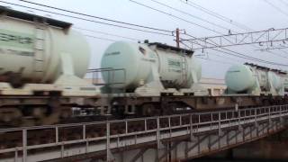 2010-05-05 [東海道本線] EF66 118 + コキ100系, 高速貨5090