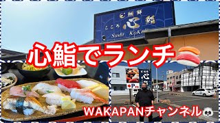 心鮨でランチ🍣WAKAPANチャンネル🐼