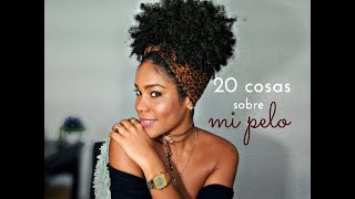 ¿ME VOLVERÍA A ALISAR? | 20 cosas sobre mi pelo.