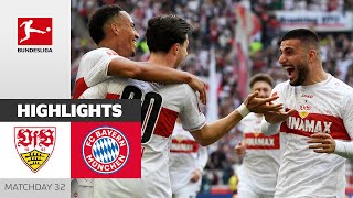 Stuttgart Defeats Bayern Late! | Stuttgart - FC Bayern München 3-1 | Highlights