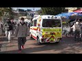 hkfsd cheung chau village ambulance responding 長洲鄉村救護車a700出動