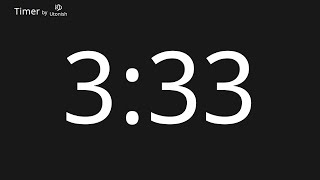 3m33s Countup Timer
