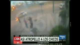 C5N - PRIMERO EN C5N: ASI FUE LA PICADA MORTAL EN HAEDO QUE DEJO UN MUERTO Y SEIS HERIDOS