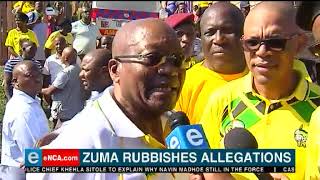 Zuma rubbishes corruption allegations