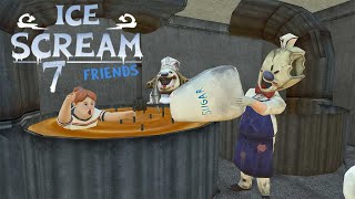 Ice Scream 7 - Official ( Fanmade ) all endings
