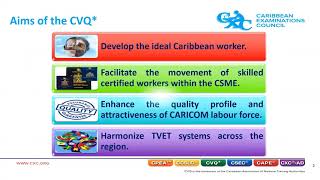 CVQ Certification Strategy 2020