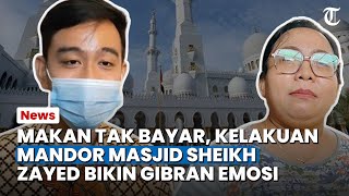 Masjid Sheikh Zayed Megah, Pemilik Warung Bangkrut Diutangi Mandor hingga Rp 145 Juta