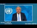 Remarks from UN Secretary-General António Guterres to the 2024 ACA Annual Meeting