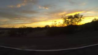 Sunset Landscape past Crater Range to U.S. Border Patrol Checkpoint Camera Count, GOPR0123