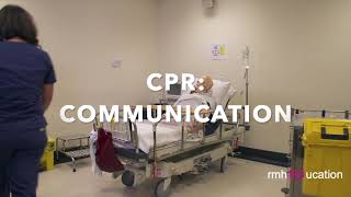 cpr effective communication