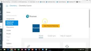 Pairing MyLab with Canvas