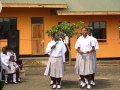 Song by the students of the Maasaï Girls Secondary School