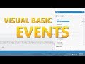 Working with Events - Visual Basic