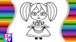 Poppy Playtime Doll Coloring Pages Syn Cole   Gizmo Summer Was Fun & Laura Brehm   PrismNCS Release