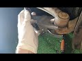 wymiana końcówki drążka kierowniczego vw golf iv bora. steering tie rod replace