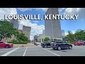 LOUISVILLE, KENTUCKY USA - The home of Muhammad Ali - Walking tour of Downtown Louisville, KY - 4K