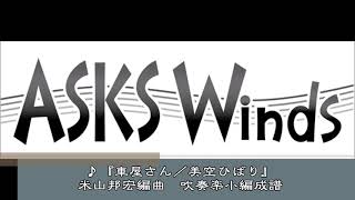 『車屋さん／美空ひばり』吹奏楽極小編成譜／米山邦宏編曲