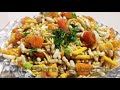 चमचमीत ओली भेळ bhel recipe how to make bhel aaswad kitchens