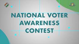 National Voter Awareness Contest | Poster | Slogan | Song | Quiz | Video Making