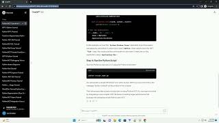 python net how to use