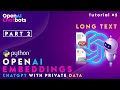 Chat with documents | OpenAI Embeddings | #5