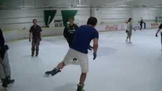 Ice Freestyler JINGU AUG 2014 (Extreme Ice Skating) in CITIZEN PLAZA