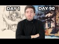 I Drew Everyday for 90 Days, Here's What Happened