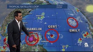 Tropics remain active with multiple named storms