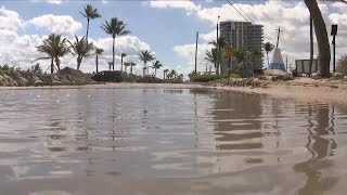 Another day of high tides lead to flooded streets in South Florida