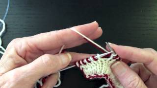 Double Knitting - Managing Edge Stitches and Color Changes