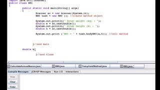Method - with arguments and return value