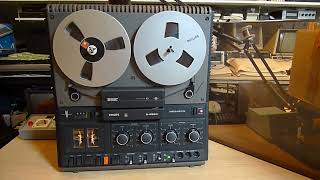 Philips N 4504 Magno-Control Tape-Deck - Just some testing... (first run)