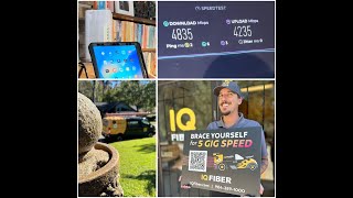 IQ Fiber: First 5 GIG installation