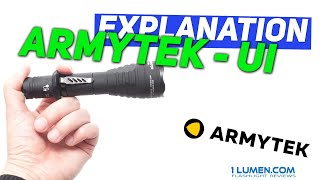 Armytek UI: Hunting \u0026 Tactical modes (Armytek Predator, Doberman, Viking)